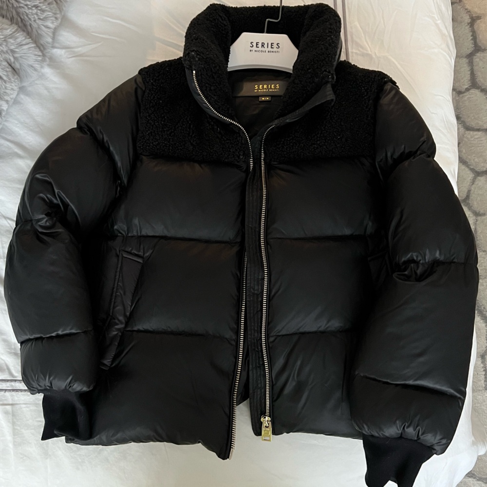 Nicole Benisti Nb Series Womens Arlberg Down Jacket Black, Size Medium - Picture 4 of 11